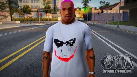Joker T-Shirt para GTA San Andreas