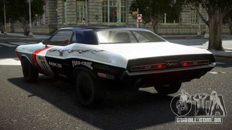 1971 Dodge Challenger Racing S1 para GTA 4