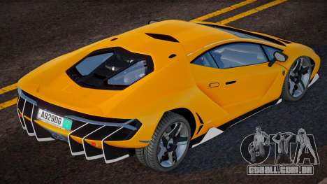 Lamborghini Centenario Cherkes para GTA San Andreas