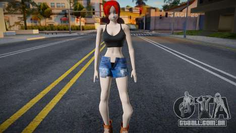 Skin de Revy del manga Black Lagoon para GTA San Andreas