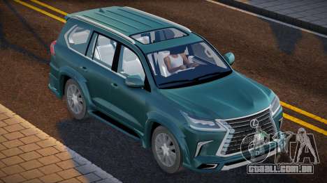 Lexus LX570 Cherkes para GTA San Andreas