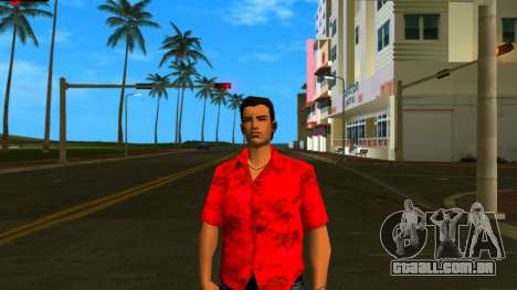 Red Shirt Black Jeans Tommy para GTA Vice City