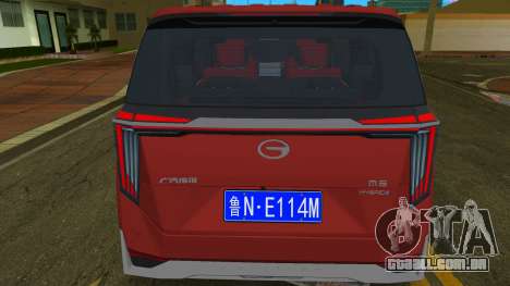 Trumpchi M8 para GTA Vice City