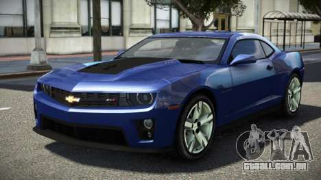 Chevrolet Camaro ZL1 GR V1.1 para GTA 4