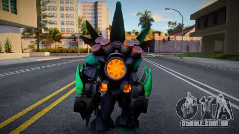 Skin Malphite Mecha Esmeralda de League of Legen para GTA San Andreas