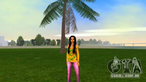 Girl Yellow outfit para GTA Vice City