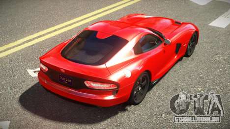 Dodge Viper GTS WR V1.4 para GTA 4
