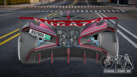 Bugatti Bolide Cherkes para GTA San Andreas
