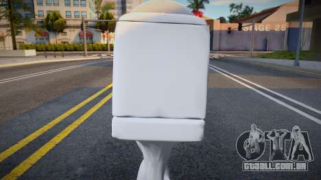 Skin De Skibidi Toilet Cabeza De Coach Left 4 De para GTA San Andreas