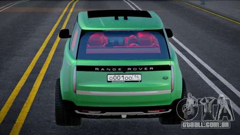 Land Rover 2022 para GTA San Andreas