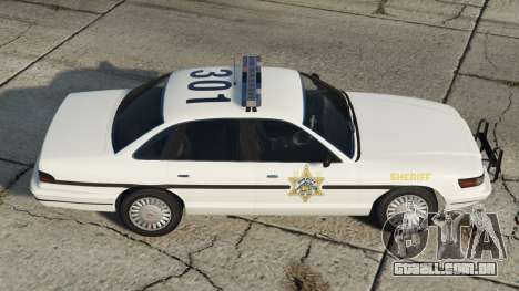 Vapid Stanier Blaine County Sheriff