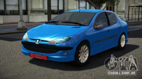 Peugeot 206 SN V1.0 para GTA 4