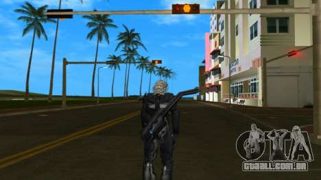 Metal Gear Rising Raiden Render para GTA Vice City
