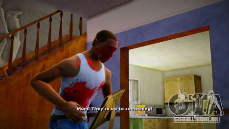 Bloody CJ Gore para GTA San Andreas