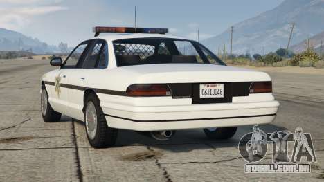 Vapid Stanier Blaine County Sheriff