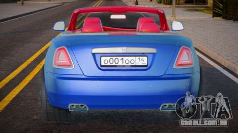 Rolls-Royce Dawn Diamond para GTA San Andreas