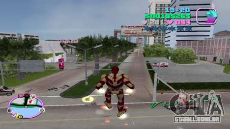 Homem de Ferro Mod para GTA Vice City