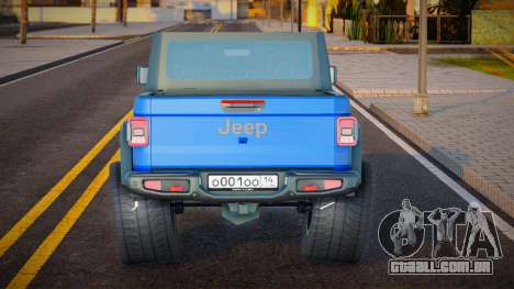 Jeep Gladiator Rubicon CCD para GTA San Andreas
