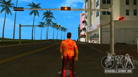 Red T-Shirt para GTA Vice City