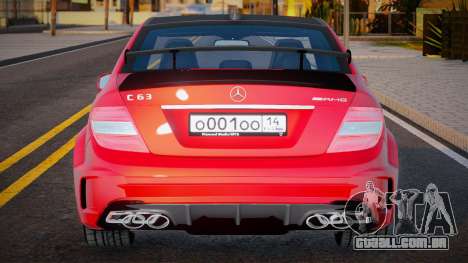 Mercedes-Benz C63 W204 4-door para GTA San Andreas