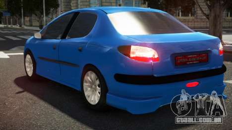 Peugeot 206 SN V1.0 para GTA 4