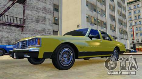 Oldsmobile Delta 88 Royale 1981 Sedan para GTA 4