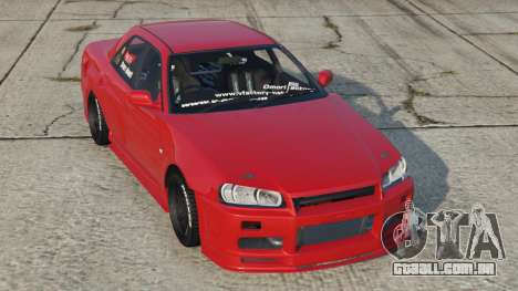 Nissan Skyline Sedan (R34) Light Brilliant Red