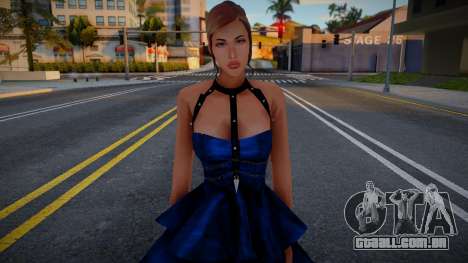 New girl Blue para GTA San Andreas