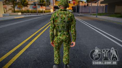 Skin Del Tío Gilipollas De Cj Con Traje Militar para GTA San Andreas