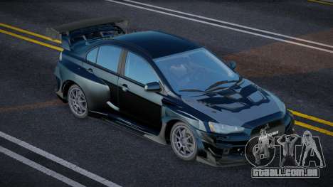 Mitsubishi Lancer X Dia para GTA San Andreas