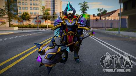 Skin Lord De Mordekaiser Con Arma para GTA San Andreas