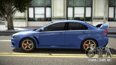 Mitsubishi Lancer Evolution X ZR V1.2 para GTA 4