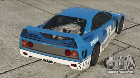 Ferrari F40 1987 Rich Electric Blue