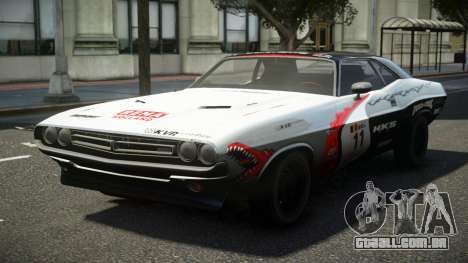 1971 Dodge Challenger Racing S1 para GTA 4