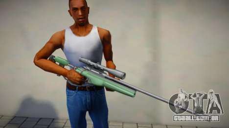 SAKO TRG-42 Green para GTA San Andreas