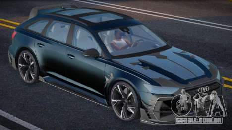 Audi RS6 2022 para GTA San Andreas