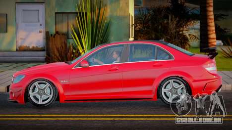 Mercedes-Benz C63 W204 4-door para GTA San Andreas