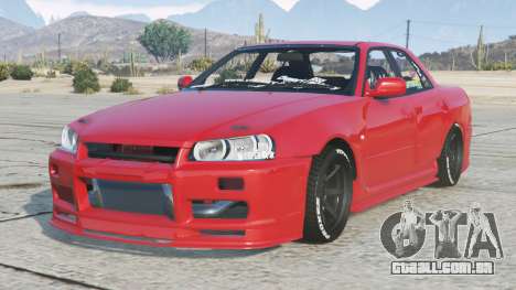 Nissan Skyline Sedan (R34) Light Brilliant Red