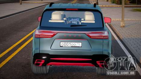 Lexus LX600 CCD Evil para GTA San Andreas