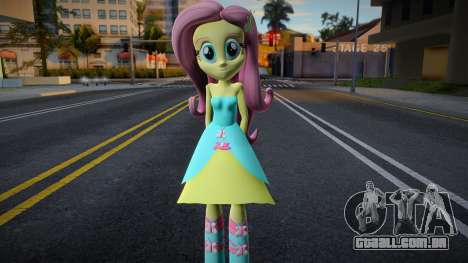 Fluttershy Party Dress para GTA San Andreas