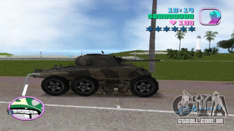 M4 Sherman Tanque de rinoceronte para GTA Vice City
