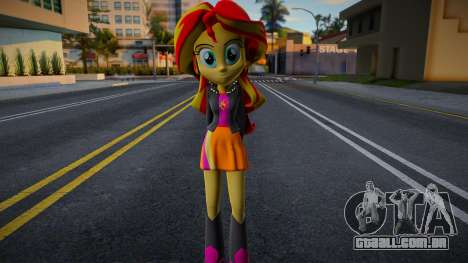 Sunset Shimmer para GTA San Andreas