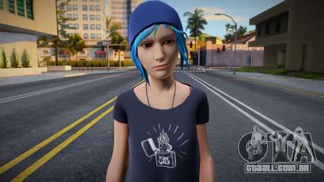 Chloe Price Firewalk Shirt (NormalMap) para GTA San Andreas