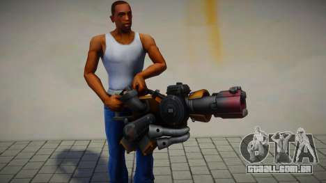 Flamethrower (Recycler) from Fortnite para GTA San Andreas