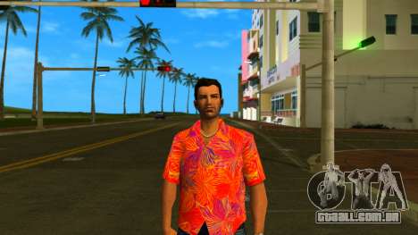 Tommy Skin Orange Rad para GTA Vice City