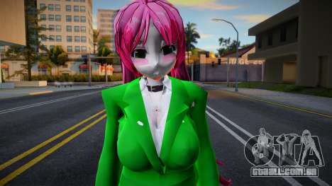 Skin de Moka Akashiya de manga y anime Rosario V para GTA San Andreas