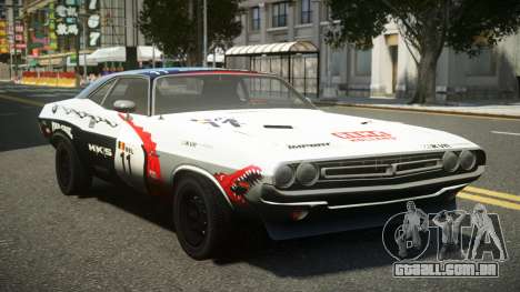 1971 Dodge Challenger Racing S1 para GTA 4