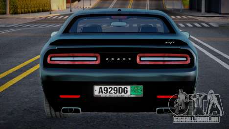 Dodge Challenger SRT Hellcat Cherkes para GTA San Andreas