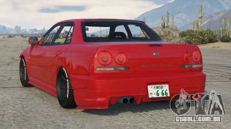 Nissan Skyline Sedan (R34) Light Brilliant Red