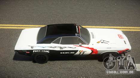 1971 Dodge Challenger Racing S1 para GTA 4